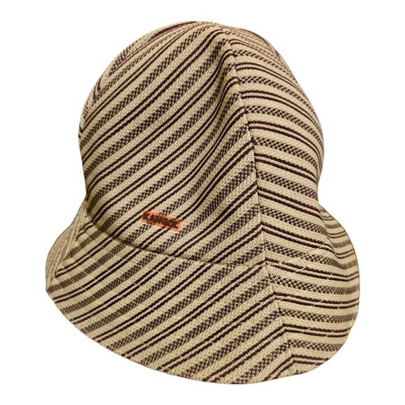SOLD!! Y2K/90s KANGOL Jacquard Player  Striped Bucket Hat - Picture 1 of 7